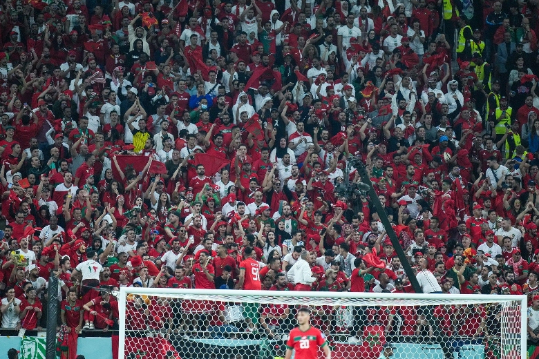 Morocco tặng 13.000 vé để CĐV 'nhuộm đỏ' trận bán kết với Pháp - Ảnh 1