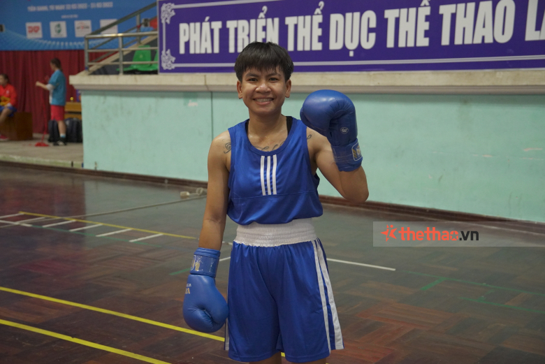 Đối thủ bỏ cuộc khi đụng Thu Nhi, Nguyễn Thị Tâm ở Boxing Đại hội - Ảnh 2