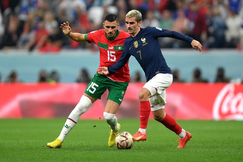 Griezmann không ghi bàn hay kiến tạo vẫn xuất sắc nhất trận Pháp vs Morocco - Ảnh 1