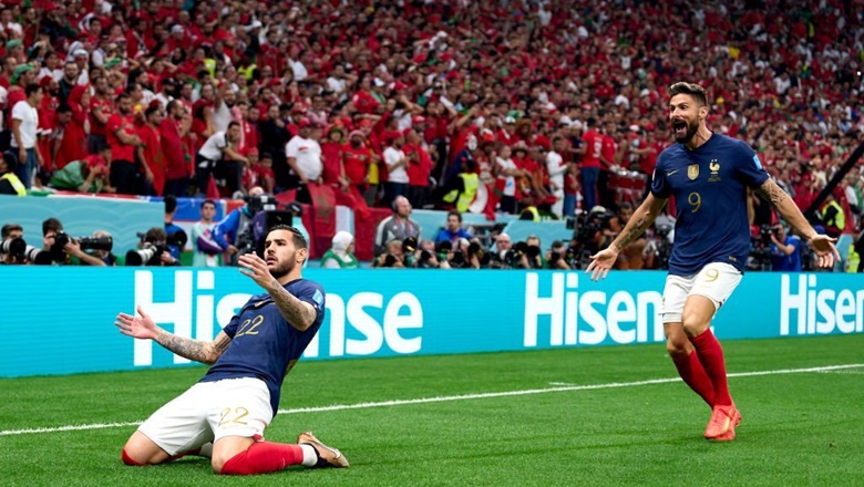 Kết quả bóng đá Pháp vs Morocco: Hóa giải lời nguyền, ung dung vào chung kết - Ảnh 1