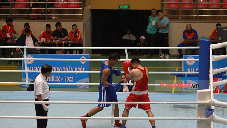 Đối thủ của Trương Đình Hoàng thắng KO ở tứ kết Boxing Đại hội - Ảnh 4