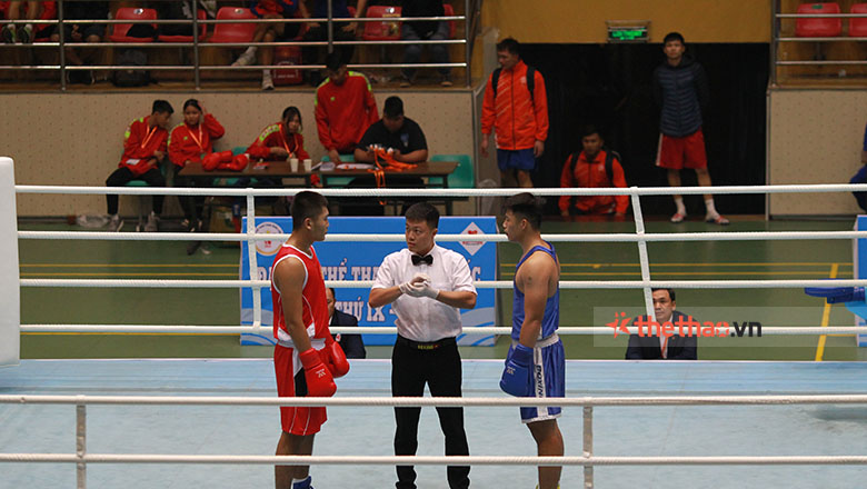 Tứ kết Boxing Đại hội: 'Ẩn số' của đoàn Quân Đội thua ngược võ sĩ Quảng Ninh - Ảnh 1