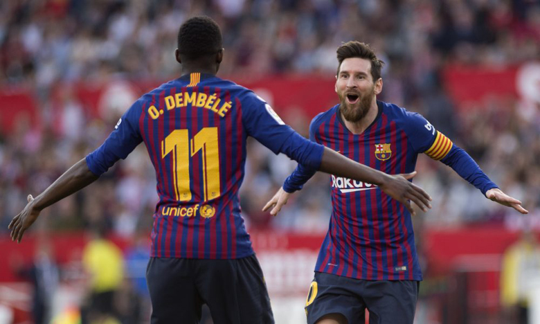 Dembele: Messi điềm tĩnh và khiến tôi thêm yêu Barcelona - Ảnh 1