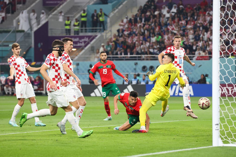 Kết quả bóng đá Croatia vs Morocco: Hiệp 1 từng bừng, khuất phục ngựa ô - Ảnh 1