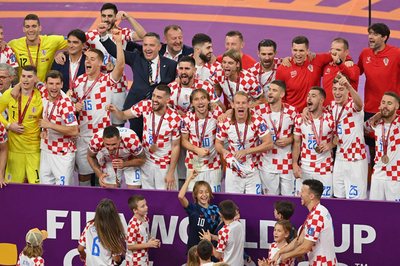 Modric và 'thế hệ vàng' của Croatia chia tay World Cup 2022 với tấm HCĐ - Ảnh 1