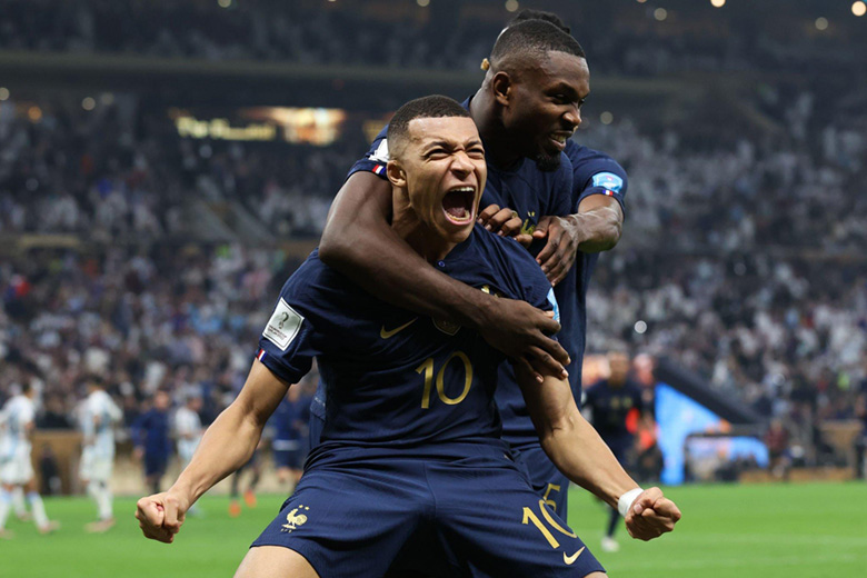 Mbappe lập hat-trick ở chung kết Argentina vs Pháp, đi vào lịch sử World Cup - Ảnh 1