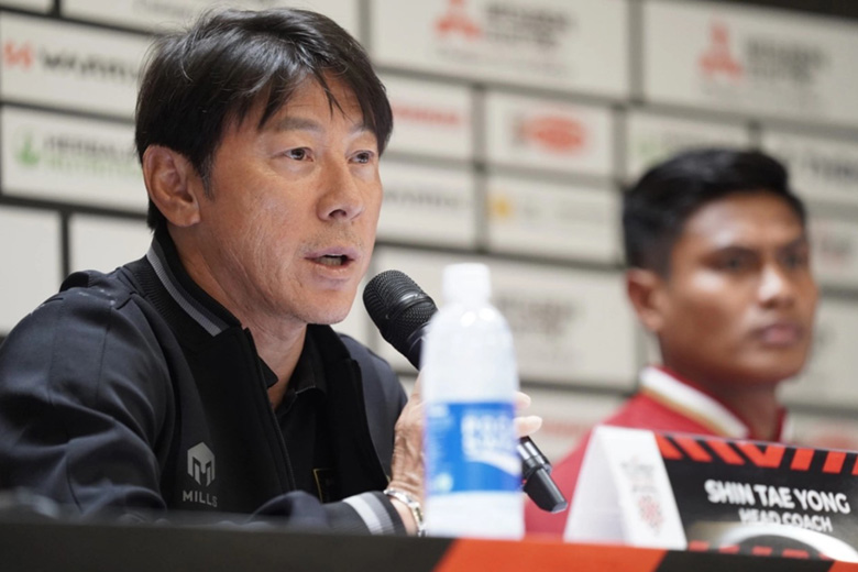 HLV Shin Tae Yong nổi giận với ĐT Indonesia sau trận thắng Campuchia - Ảnh 1