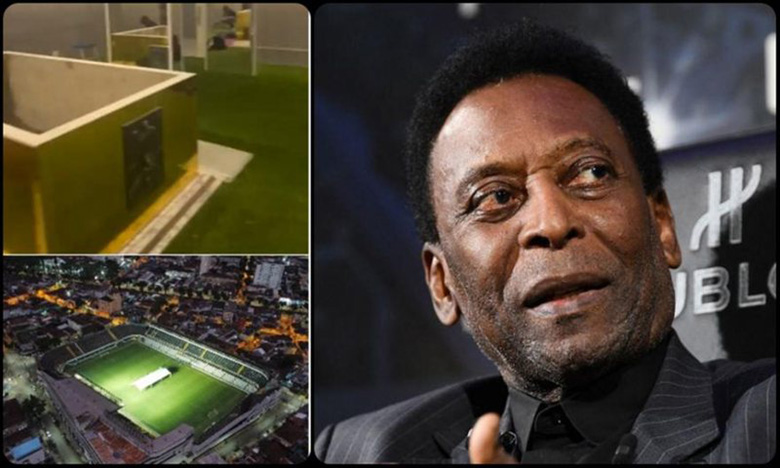 Brazil chuẩn bị tang lễ cho Pele trên sân nhà CLB Santos - Ảnh 2