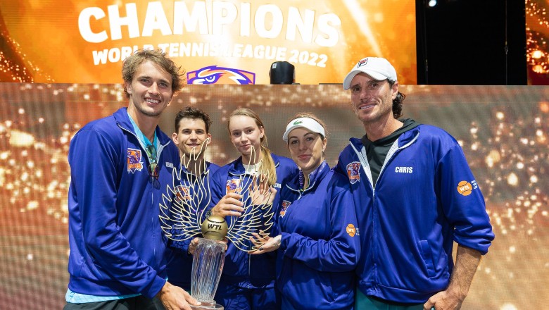 Dominic Thiem giúp đội Hawks đăng quang tại World Tennis League 2022 - Ảnh 2