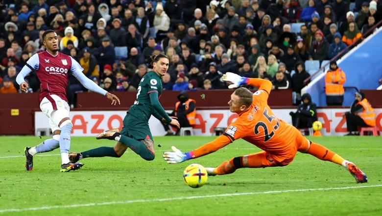 Nunez nhận giải cầu thủ hay nhất trận gặp Aston Villa, fan Liverpool 'phát rồ' - Ảnh 1