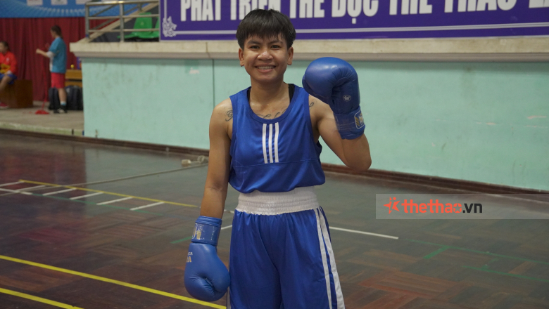 Thu Nhi lên tuyển Boxing nữ quốc gia, chuẩn bị cho SEA Games 32 - Ảnh 1