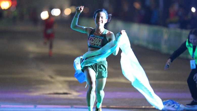 Nguyễn Thị Oanh lập kỷ lục, vượt mặt VĐV Thái Lan vô địch giải Bán Marathon Quốc tế 2023 - Ảnh 3