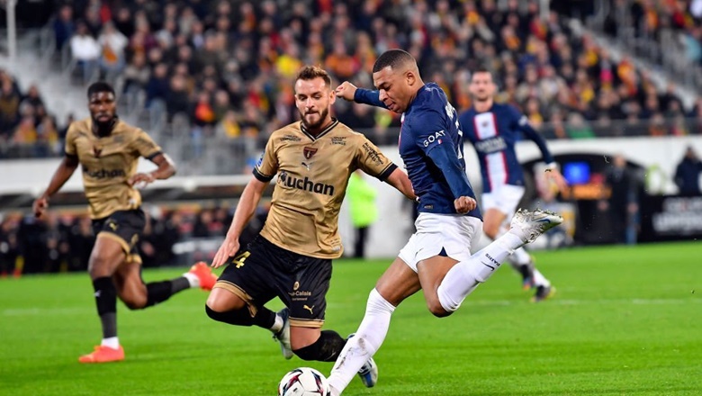 Kết quả bóng đá Lens vs PSG: Mbappe tịt ngòi, Les Parisiens thua bạc nhược - Ảnh 1