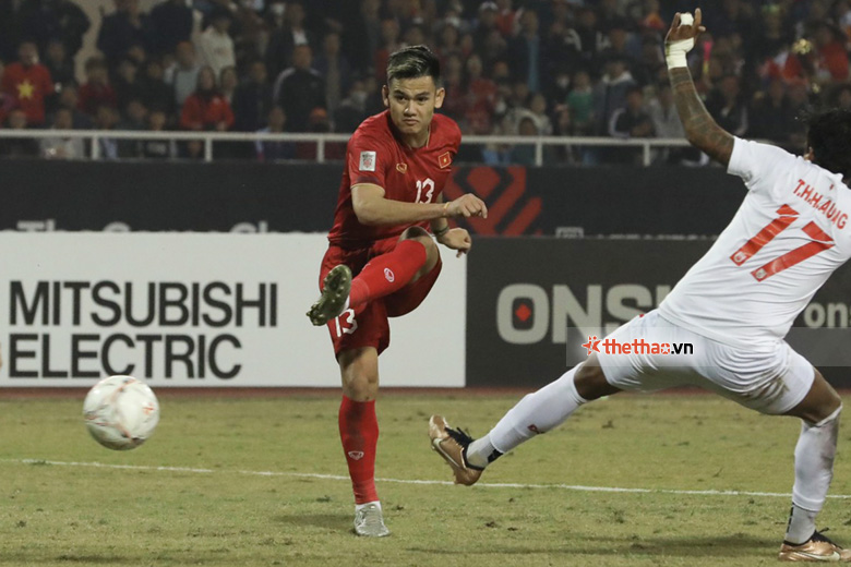 Chấm điểm Việt Nam vs Myanmar: Văn Hậu chói sáng, vết gợn hàng thủ - Ảnh 2