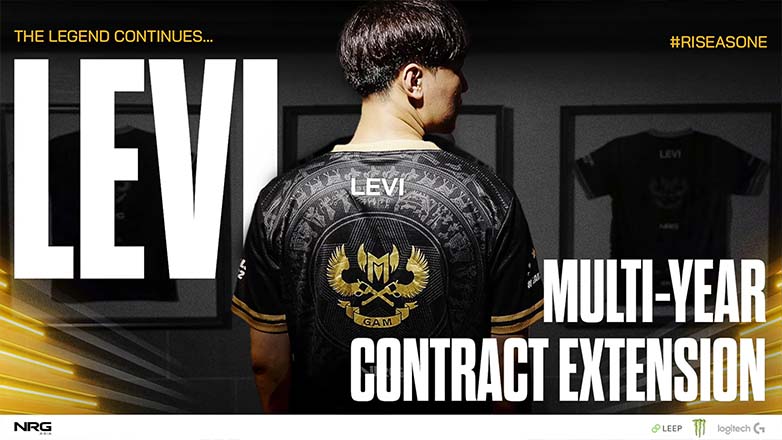 Levi chính thức tái ký hợp đồng với GAM Esports - Ảnh 1