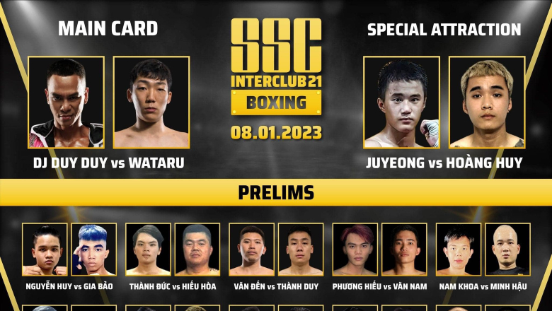 Xem trực tiếp Boxing SSC Interclub 21 ở đâu, kênh nào? - Ảnh 1