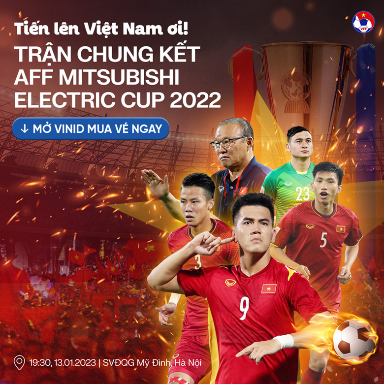 Vé xem ĐT Việt Nam đá chung kết AFF Cup 2022 tại Mỹ Đình giá bao nhiêu, mua ở đâu? - Ảnh 1