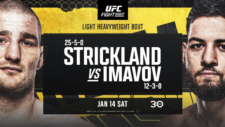Nhận định, dự đoán kết quả UFC Fight Night: Strickland vs Imavov - Ảnh 2