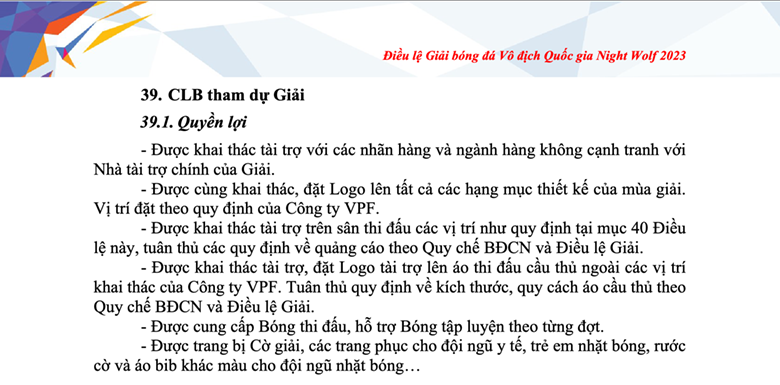 Tại sao HAGL bị VPF cấm quảng cáo nước tăng lực Carabao ở V.League 2023? - Ảnh 3