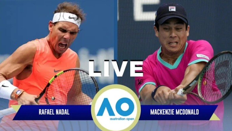 Trực tiếp tennis Nadal vs McDonald, Vòng 2 Úc Mở rộng - 11h00 ngày 18/1 - Ảnh 1