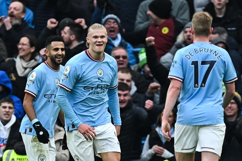 Kết quả bóng đá Man City vs Wolves: Haaland lại lập hat-trick, 3 điểm nhẹ nhàng - Ảnh 1