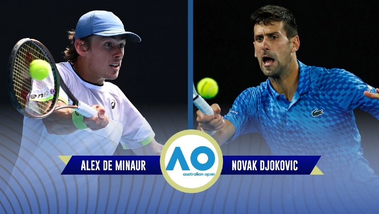 Trực tiếp tennis Djokovic vs De Minaur, Vòng 4 Úc Mở rộng - 15h00 ngày 23/1 - Ảnh 1