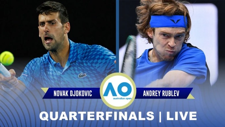 Trực tiếp tennis Djokovic vs Rublev, Tứ kết Úc Mở rộng - 15h30 ngày 25/1 - Ảnh 1