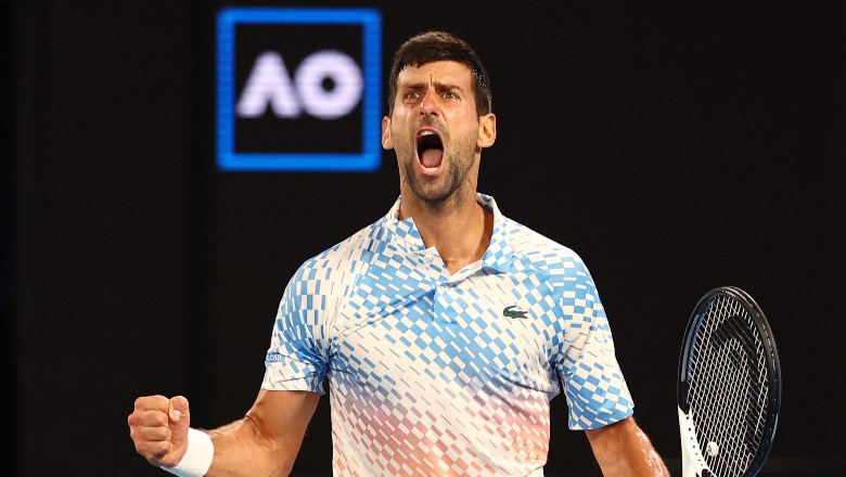 Djokovic thắng thần tốc Rublev, lần thứ mười vào bán kết Úc Mở rộng - Ảnh 3