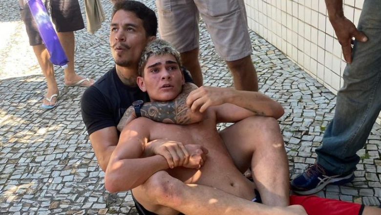 Võ sĩ UFC trổ tài bắt cướp trên đường phố Brazil - Ảnh 1