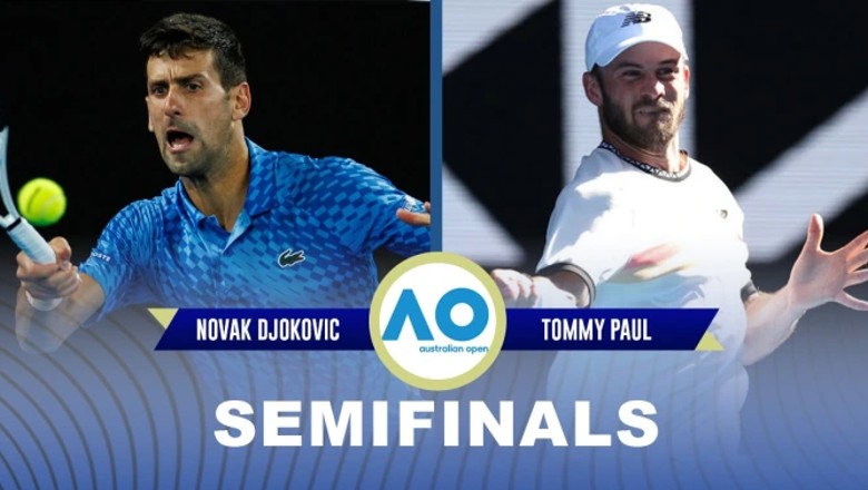 Trực tiếp tennis Djokovic vs Paul, Bán kết Úc Mở rộng - 15h30 ngày 27/1 - Ảnh 1