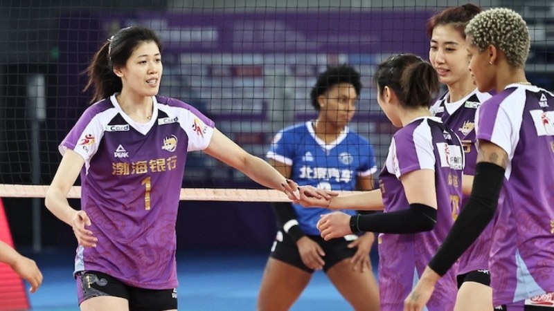 Đội bóng chuyền nữ số 1 Trung Quốc đối đầu đội tuyển Việt Nam ở AVC Club 2023 - Ảnh 1
