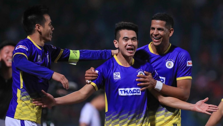 Hà Nội FC xác lập thành tích 'vô tiền khoáng hậu' sau trận thắng Hải Phòng ở Siêu cúp Quốc gia 2022 - Ảnh 3
