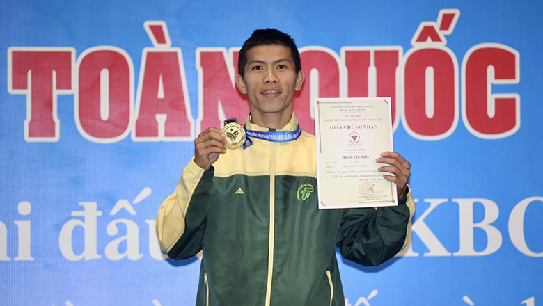 Huỳnh Văn Tuấn tiếp tục lên tuyển, hướng đến cú hattrick HCV Kickboxing SEA Games - Ảnh 1