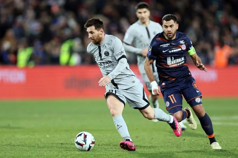 Kết quả bóng đá Montpellier vs PSG: Mbappe thất vọng, Messi tỏa sáng mang về 3 điểm - Ảnh 1