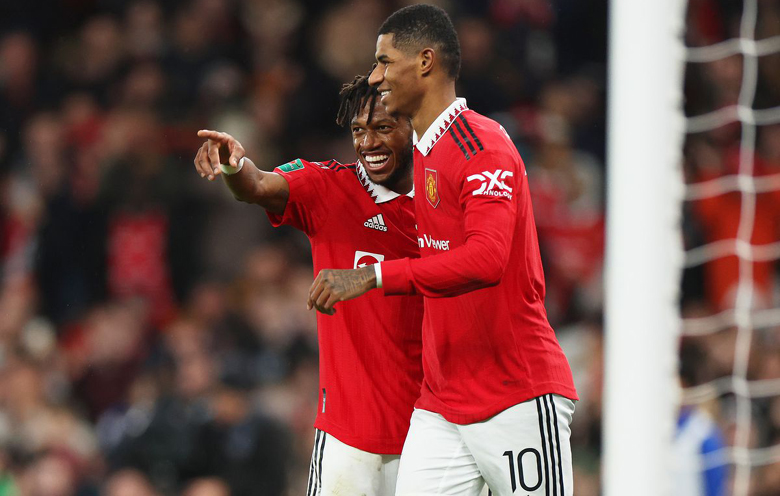 Kết quả bóng đá MU vs Nottingham Forest: Martial và Fred đưa Quỷ đỏ vào chung kết - Ảnh 1