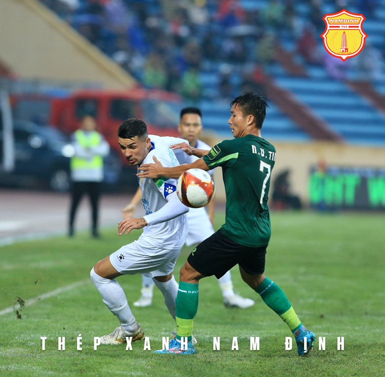 Kết quả bóng đá Nam Định vs TPHCM: Tân bỉnh tỏa sáng phút 96, giữ 3 điểm ở lại Thiên Trường - Ảnh 3