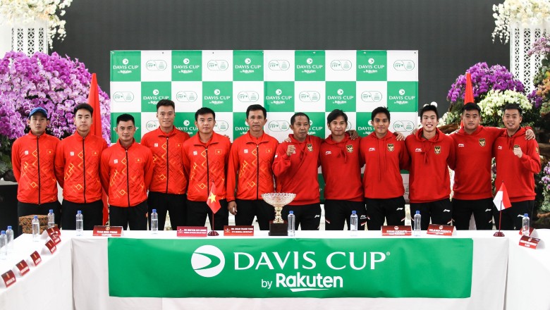 Kết quả tennis vòng play-offs Davis Cup nhóm II thế giới 2023: Việt Nam vs Indonesia - Ảnh 1