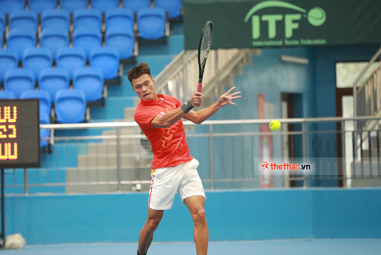 Phạm Minh Tuấn thất bại ở trận mở màn vòng play-offs Davis Cup nhóm II thế giới - Ảnh 4