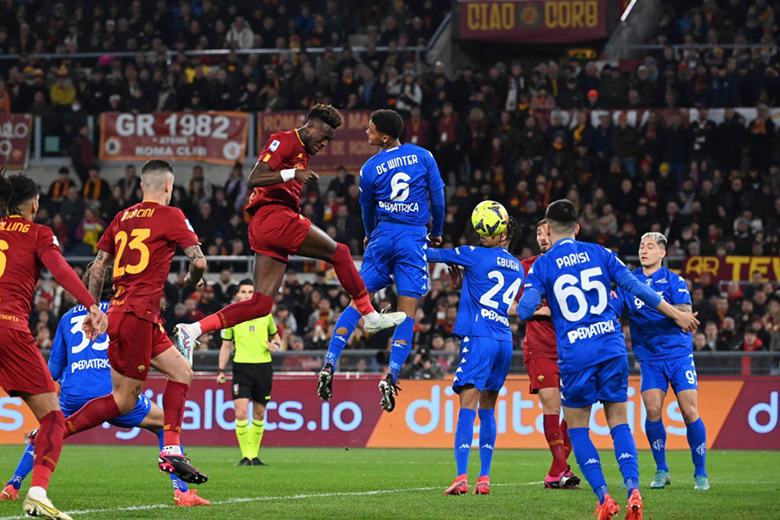 Kết quả bóng đá Roma vs Empoli: Song tấu Dybala - Abraham đưa Giallorossi trở lại mạch thắng - Ảnh 2