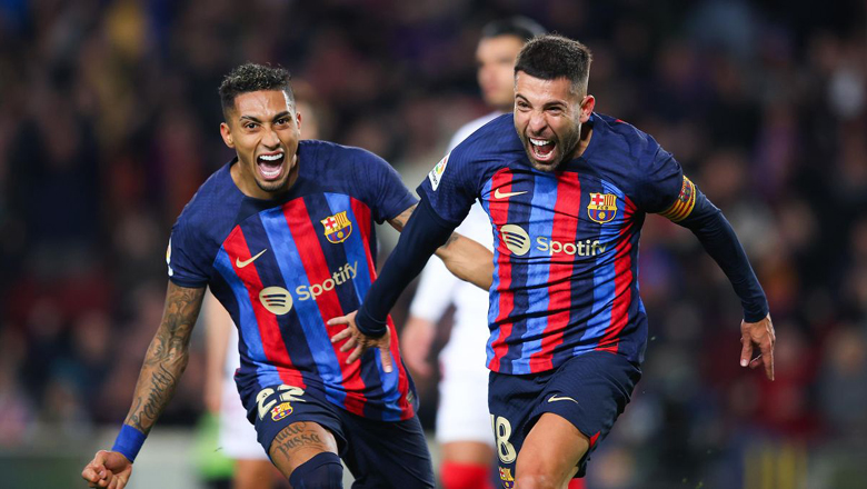 Kết quả bóng đá Barcelona vs Sevilla: Hiệp 2 bùng nổ, niềm vui nhân đôi - Ảnh 1