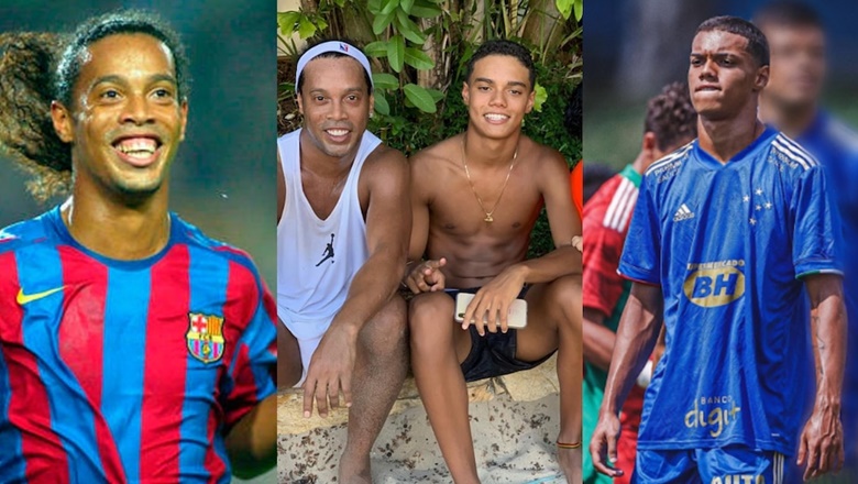 Ronaldinho xác nhận con trai gia nhập đội U19 Barca - Ảnh 2