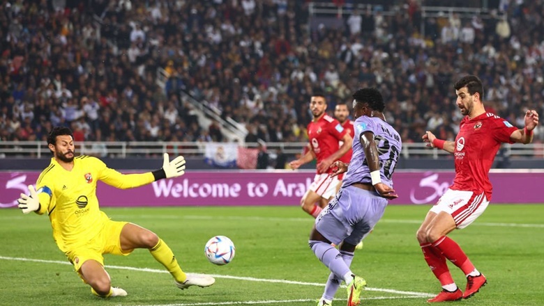 Kết quả bóng đá Al Ahly vs Real Madrid: Hàng công bùng nổ, hiên ngang vào chung kết - Ảnh 1