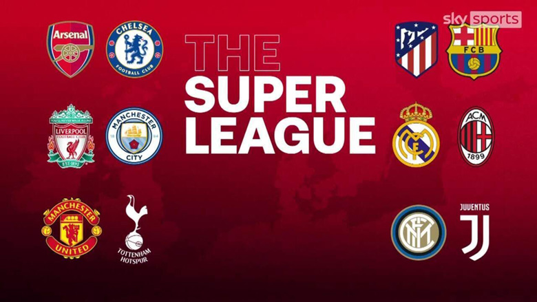 Super League tái khởi động, quyết thay thế cúp C1 châu Âu - Ảnh 1