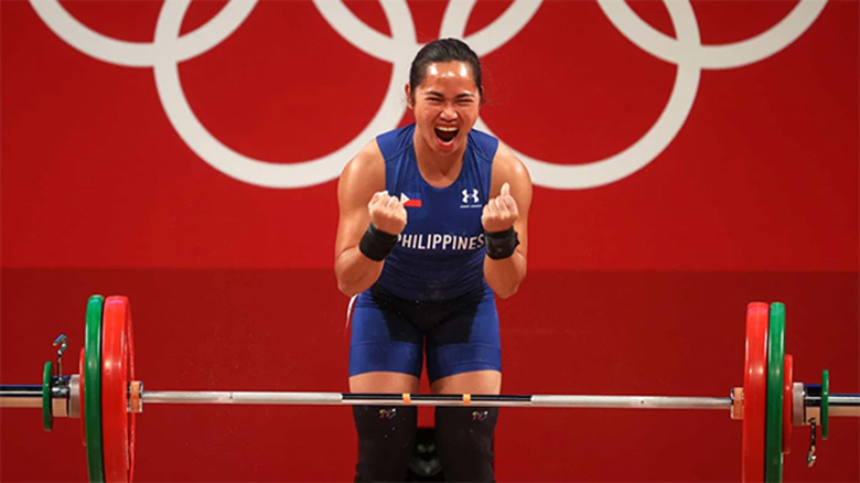 Cử tạ Philippines vắng nhà vô địch Olympic tại SEA Games 32 - Ảnh 1