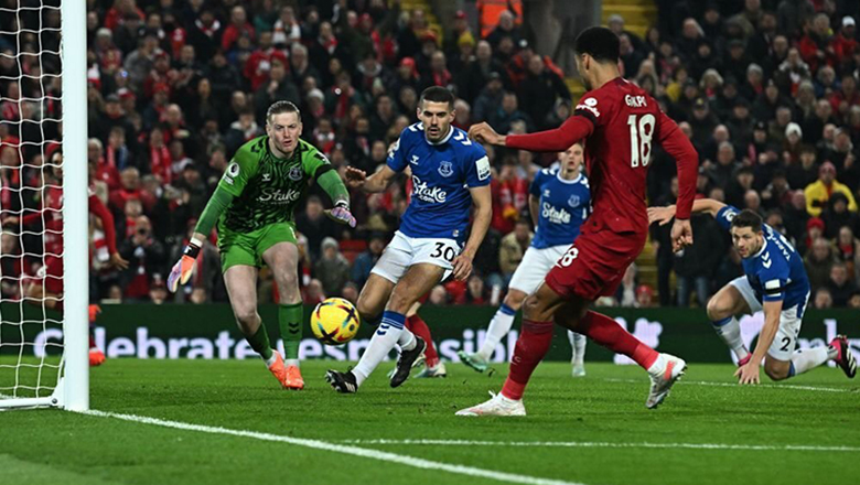 Kết quả bóng đá Liverpool vs Everton: Salah và Gakpo ghi bàn, chủ nhà chấp dứt mạch trận không thắng - Ảnh 2