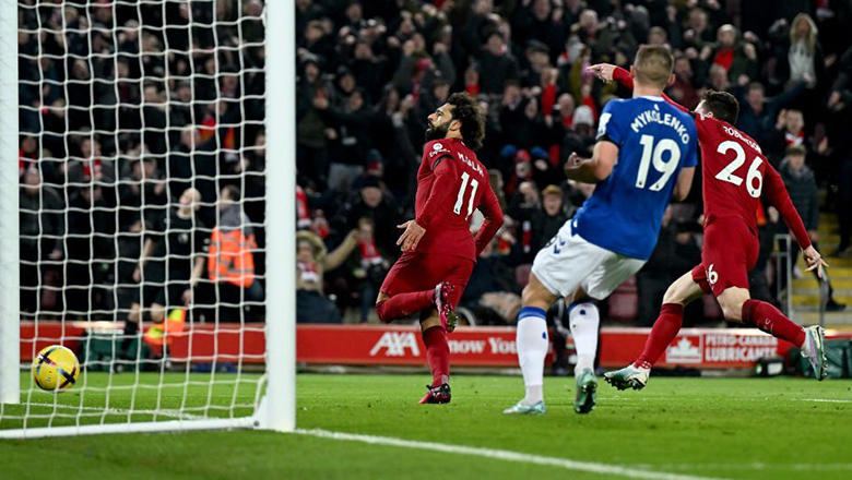 Kết quả bóng đá Liverpool vs Everton: Salah và Gakpo ghi bàn, chủ nhà chấp dứt mạch trận không thắng - Ảnh 4