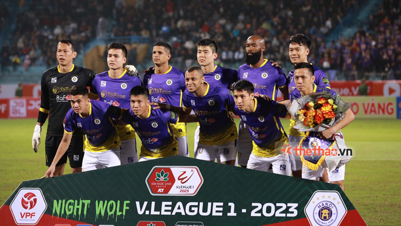 V.League 2023 sau 3 vòng đấu: Hà Nội FC khẳng định đẳng cấp, Nam Định vẫn là 'ngựa ô' - Ảnh 1