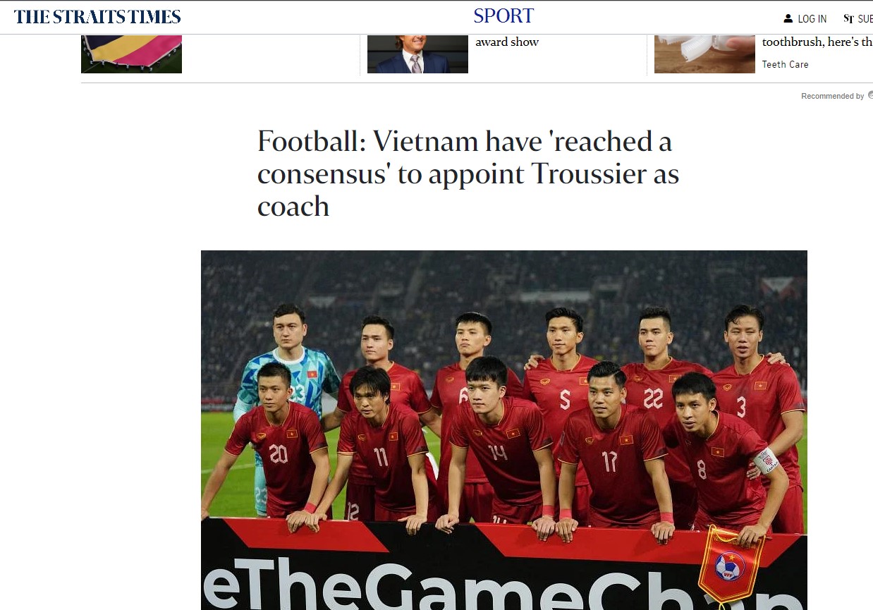 Báo chí Đông Nam Á: ‘ĐT Việt Nam bổ nhiệm HLV từng là số 1 châu Á’ - Ảnh 1