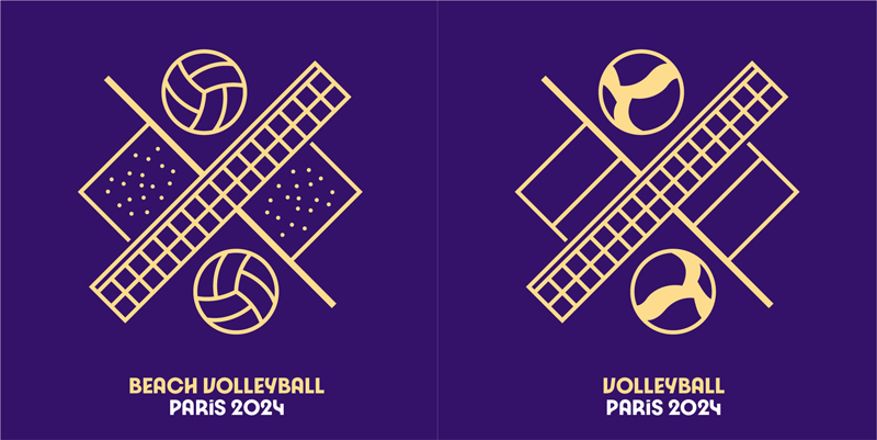 Bóng chuyền Olympic Paris 2024 thay đổi thể thức thi đấu, công bố biểu tượng - Ảnh 1