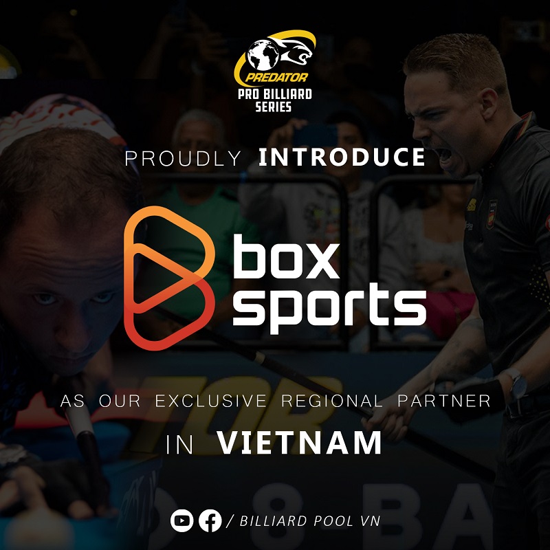 Box Sports sở hữu bản quyền Hệ thống giải đấu Billiard siêu khủng của Predator - Ảnh 1
